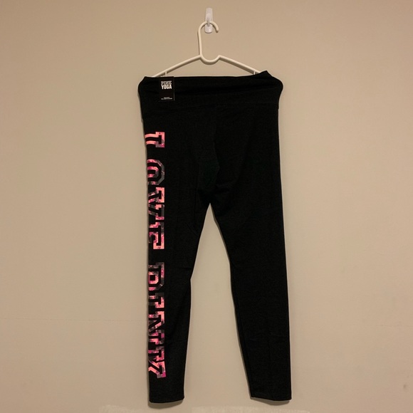 💖VS Pink Pink Tie Dye Leggings - Picture 6 of 7